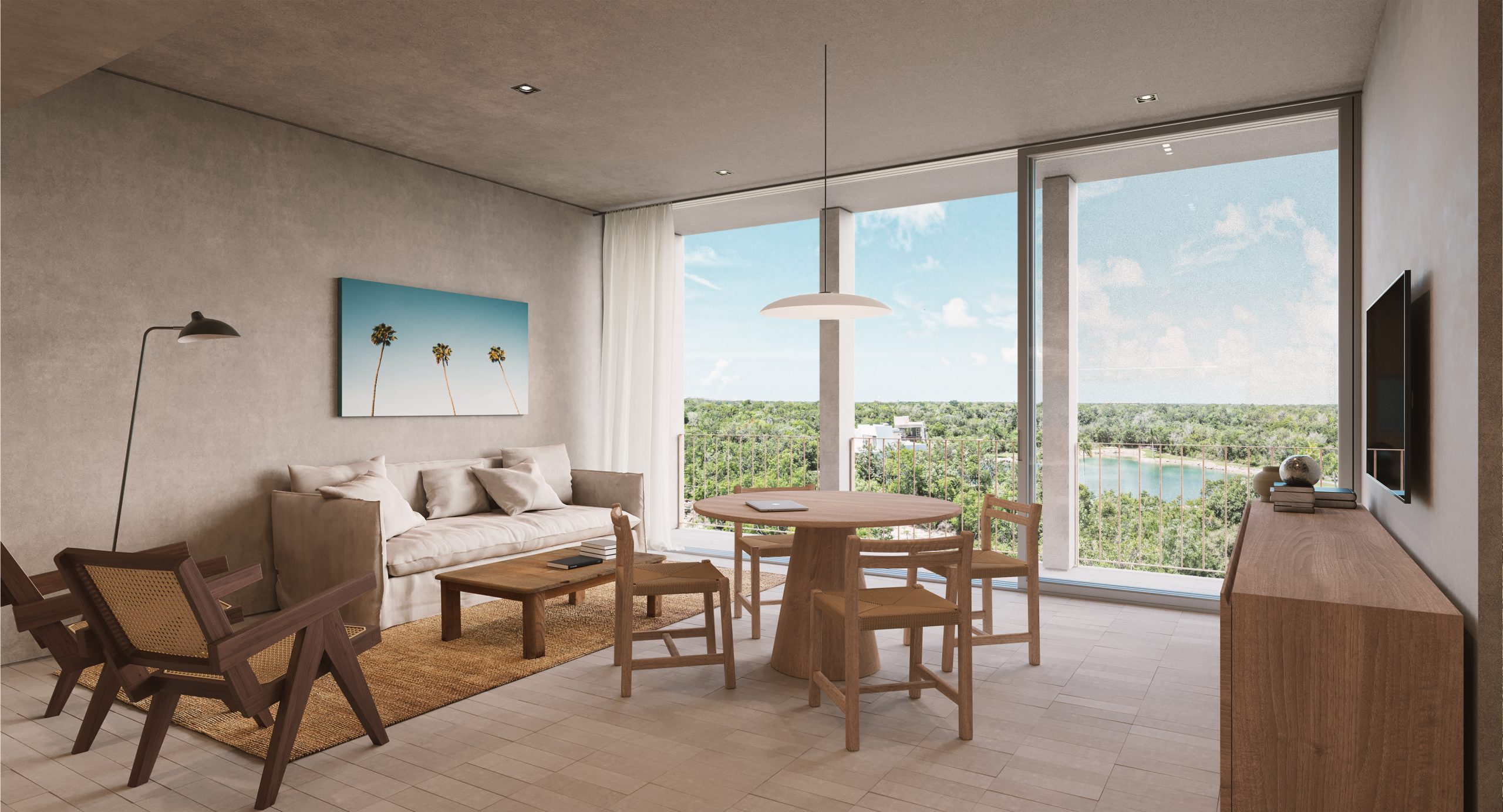 Tipo C Estancia Balcon
